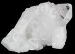 Clear Quartz Crystal Cluster - Brazil #48622-1